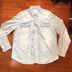 Denim men’s long sleeve
